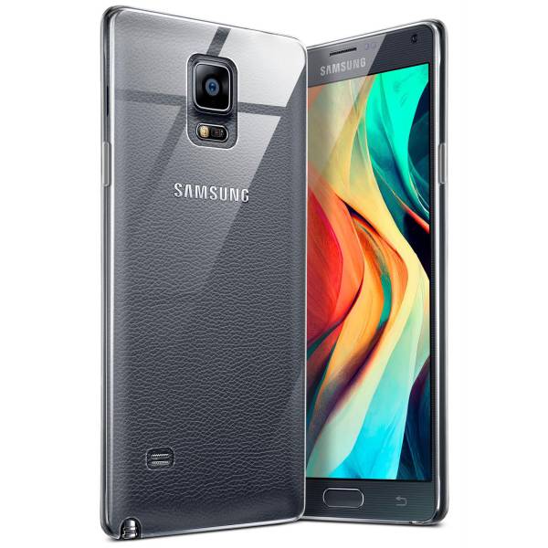 Für Samsung Galaxy Note 4 | Kristallklare, dünne Silikonhülle | AERO CASE