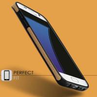moex Chevron Case für Samsung Galaxy S8 – Flexible Hülle mit erhöhtem Rand für optimalen Schutz