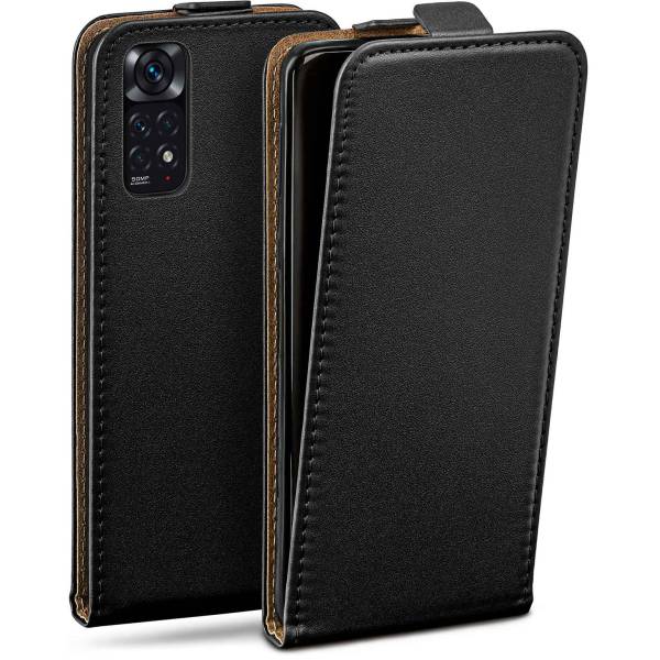 moex Flip Case Redmi Note 11 Klapphülle Leder