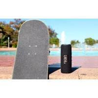 JBL Flip 6 – Bluetooth Box in Schwarz – Wasserdichter, tragbarer Lautsprecher mit 2-Wege-Lautsprechersystem