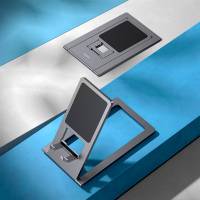 Baseus Klappbarer Handy- und Tablethalter – Handyhalterung Aluminiumlegierung, Mobile Handyhalterung, Verstellbar
