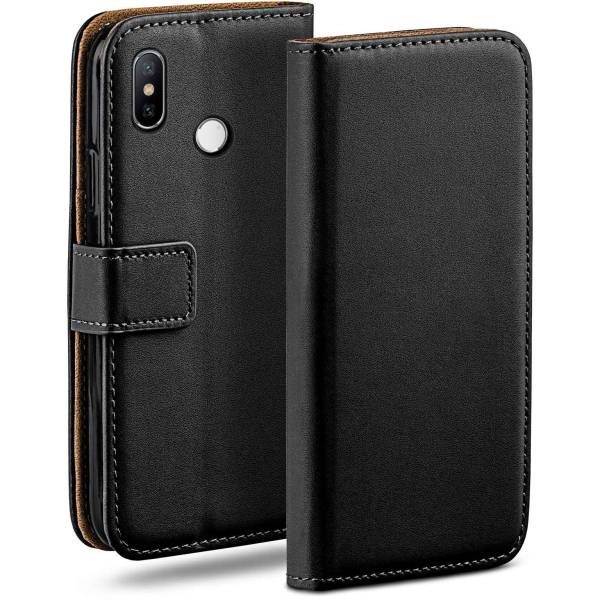 moex Book Case für Xiaomi Mi A2 Klapphülle mit Kartenfach