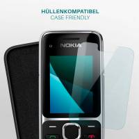 moex FlexProtect Klar für Nokia C2-01 – Schutzfolie für unsichtbaren Displayschutz, Ultra klar
