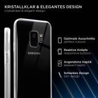 ONEFLOW Clear Case Samsung Galaxy S9 Silikonhülle transparent – weiteres Produktbild 1
