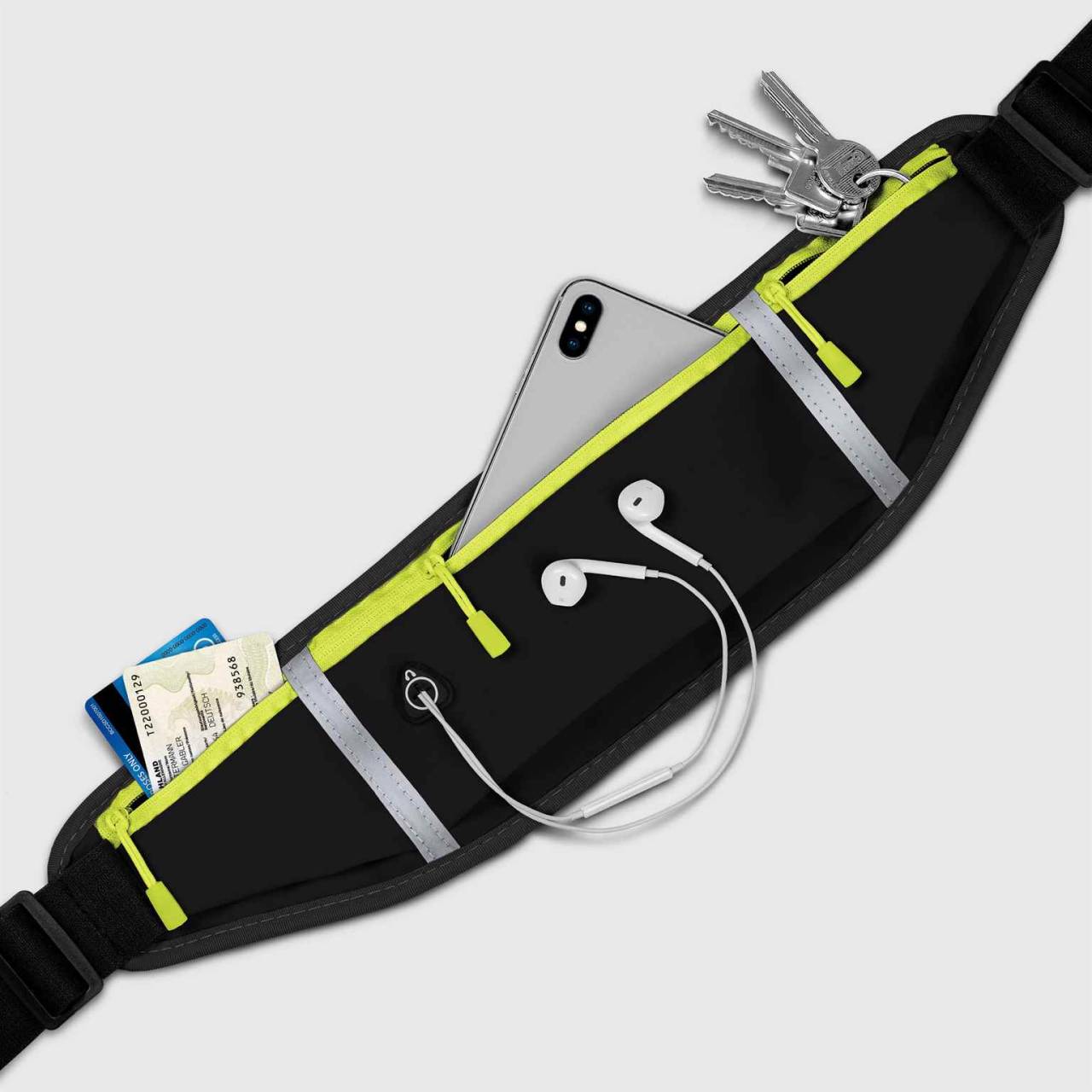 ONEFLOW® Active Pro Belt für Samsung Galaxy M40 – Handy Sportgürtel, Wasserfest & atmungsaktiv