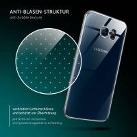 moex Aero Case für Samsung Galaxy S6 – Durchsichtige Hülle aus Silikon, Ultra Slim Handyhülle