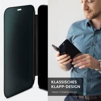moex Void Case für Samsung Galaxy S24 – Klappbare 360 Grad Schutzhülle, Hochglanz Klavierlack Optik