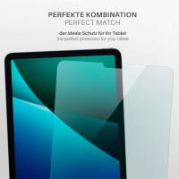 moex FlexProtect Klar für Apple iPad Air (4. Generation - 2020) – Schutzfolie für zusätzlichen Displayschutz, Ultra klar