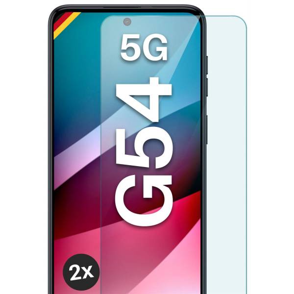moex ShockProtect Motorola Moto G54 5G Panzerglas Klar