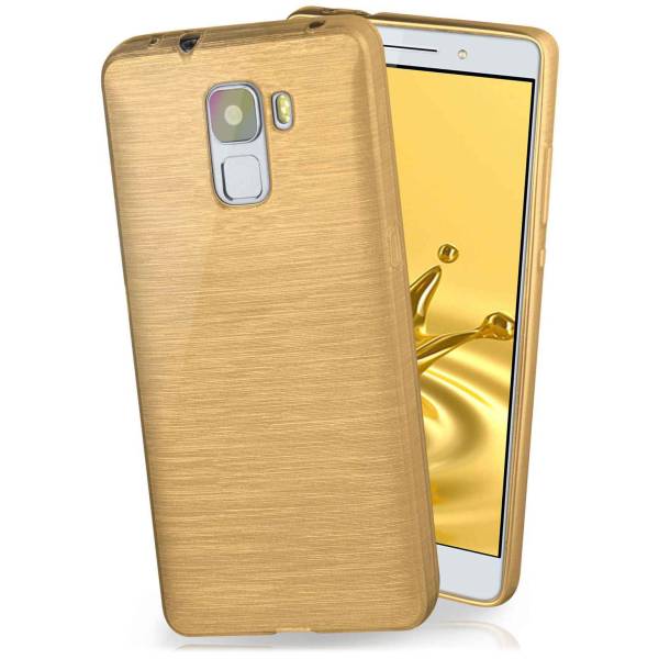 Für Huawei Honor 7 | Silikonhülle in Brush-Optik | BRUSHED CASE