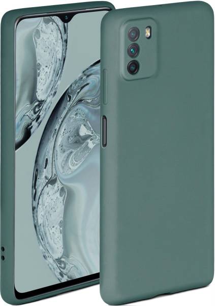 ONEFLOW Soft Case für Xiaomi Poco M3 – weiche Handyhülle aus Silikon mit Kameraschutz