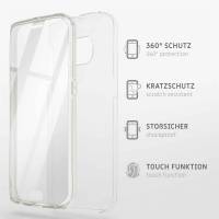 ONEFLOW Touch Case für Samsung Galaxy A3 (2016) – 360 Grad Full Body Schutz, komplett beidseitige Hülle