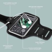 ONEFLOW Workout Case für LG G8 ThinQ – Handy Sport Armband zum Joggen und Fitness Training