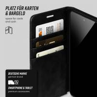 moex Casual Case für Samsung Galaxy S20 5G – 360 Grad Schutz Booklet, PU Lederhülle mit Kartenfach