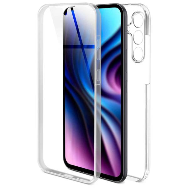 ONEFLOW Touch Case für Samsung Galaxy A54 5G – 360 Grad Full Body Schutz, komplett beidseitige Hülle