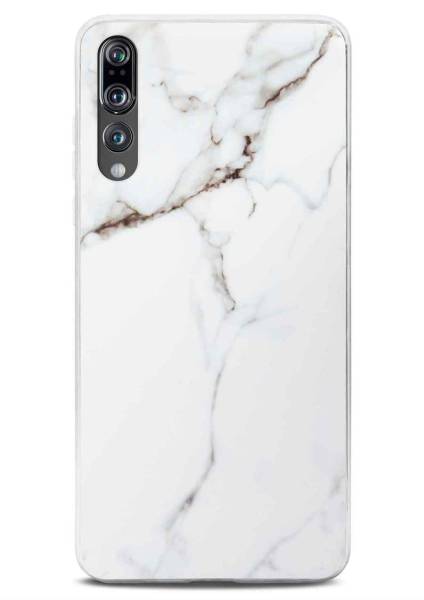 ONEFLOW Sense Case für Huawei P20 Pro Designer Hülle aus Silikon, Marmor Muster Handyhülle