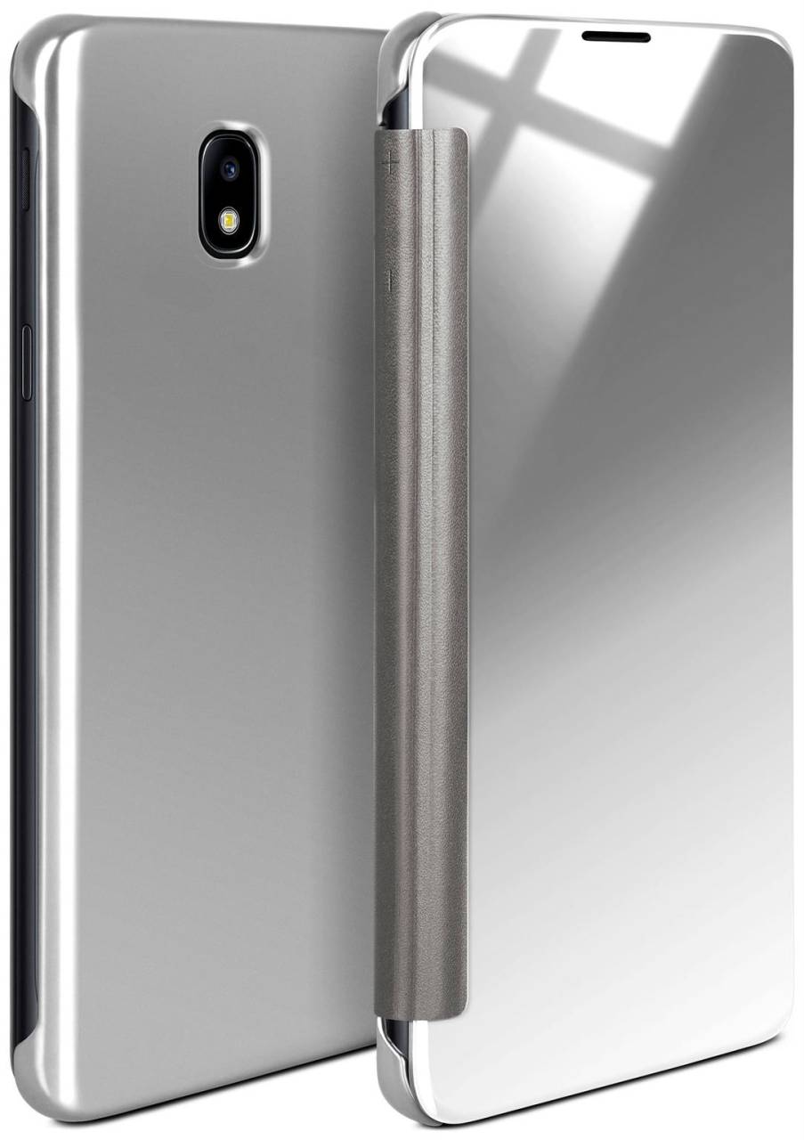 moex Void Case für Samsung Galaxy J3 (2017) – Klappbare 360 Grad Schutzhülle, Hochglanz Klavierlack Optik