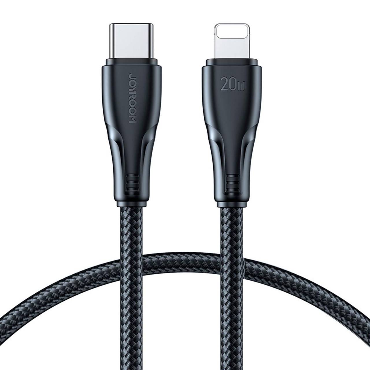 Joyroom Ladekabel – USB C auf Lightning für iPhone und iPad, Schnellladekabel Surpass Serie, Nylon, Länge 1,2 m