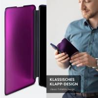 moex Void Case für Samsung Galaxy S10 Plus – Klappbare 360 Grad Schutzhülle, Hochglanz Klavierlack Optik