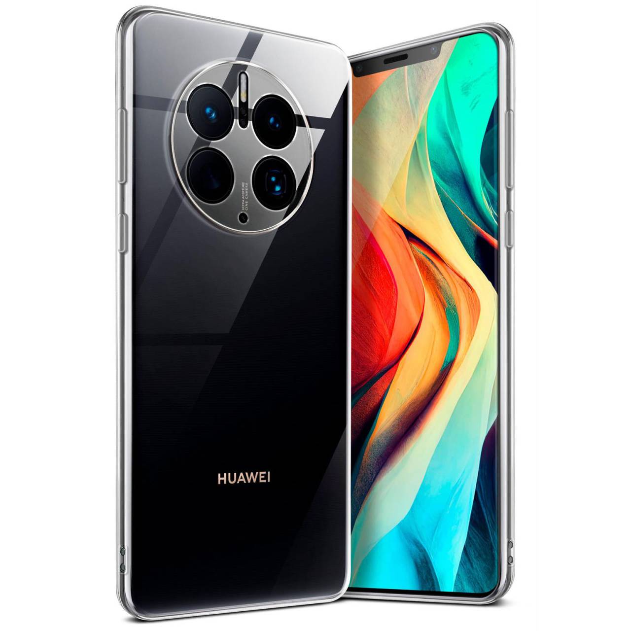 moex Aero Case Huawei Mate 50 Pro durchsichtig aus Silikon