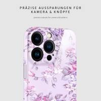 ONEFLOW Flower Cover iPhone 16 Pro Max Blumen Muster – weiteres Produktbild 6