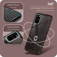 ONEFLOW Glitter Case für Samsung Galaxy S20 Plus 5G – Glitzer Hülle aus TPU, designer Handyhülle