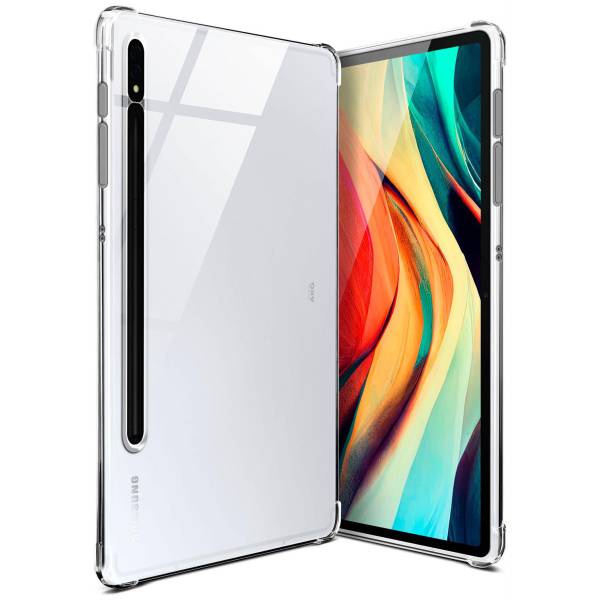 moex Aero Case Samsung Galaxy Tab S8 Plus durchsichtig aus Silikon