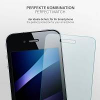 moex ShockProtect Matt für Apple iPhone 4S – Panzerglas für kratzfesten Displayschutz, Anti Reflex