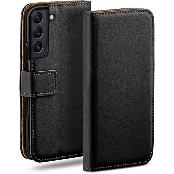 moex Book Case für Samsung Galaxy S22 Klapphülle mit Kartenfach
