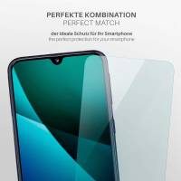 moex FlexProtect Klar für Samsung Galaxy A40 – Schutzfolie für unsichtbaren Displayschutz, Ultra klar