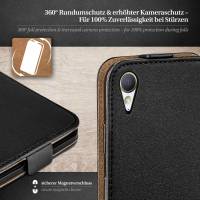 moex Flip Case für HTC Desire 10 Lifestyle – PU Lederhülle mit 360 Grad Schutz, klappbar