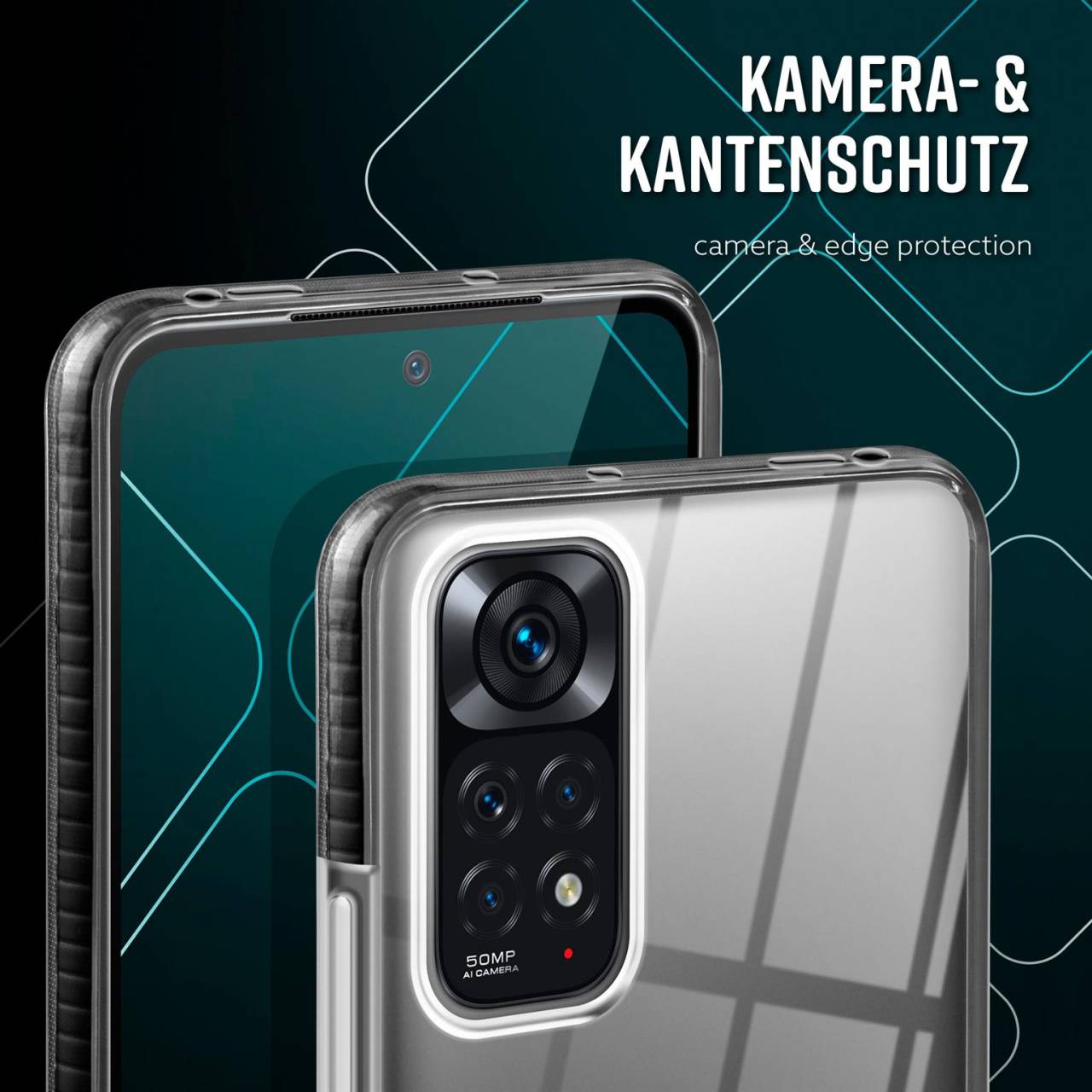 ONEFLOW Cushion Case Redmi Note 11 Bumper Hülle