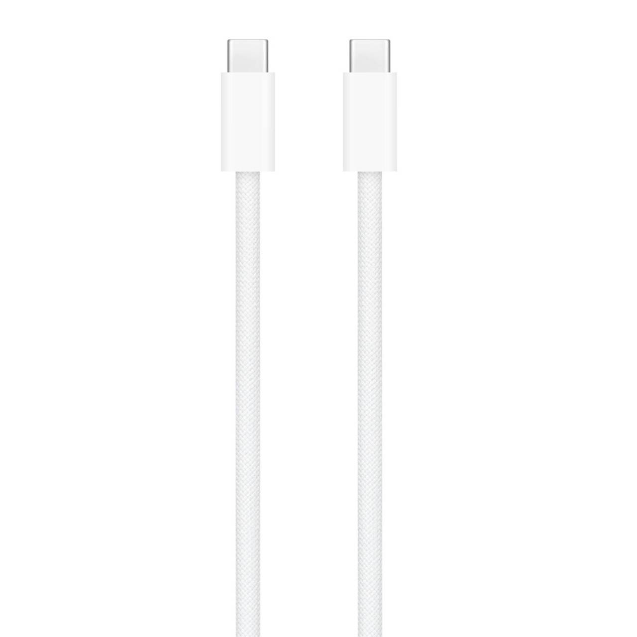 Apple Ladekabel – USB-C auf USB-C für Smartphones und andere Geräte, Schnelle Datenübertragung 240W, Länge 2,0 m