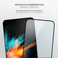 moex CurveProtect für Samsung Galaxy S24 Plus – Full Screen Schutzfolie – Curved 3D Panzerglas