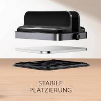 Aufbewahrungs-Halter – Laptop Halter Aluminiumlegierung, Rutschfester Tablet Halter, Smartphone Ständer