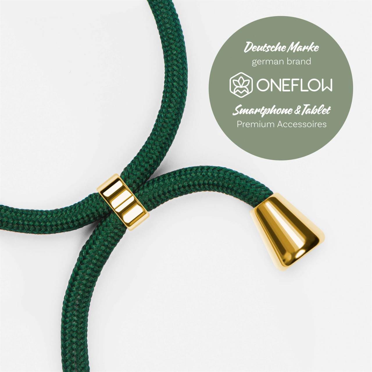ONEFLOW Handykette Stoff Wechselband für Hüllen mit Band – Twist Cord
