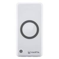 VARTA Powerbank – 2x USB-A + 1x USB-C bidirektional für Smartphones und andere Geräte, mit Qi-Charging, 10000 mAh