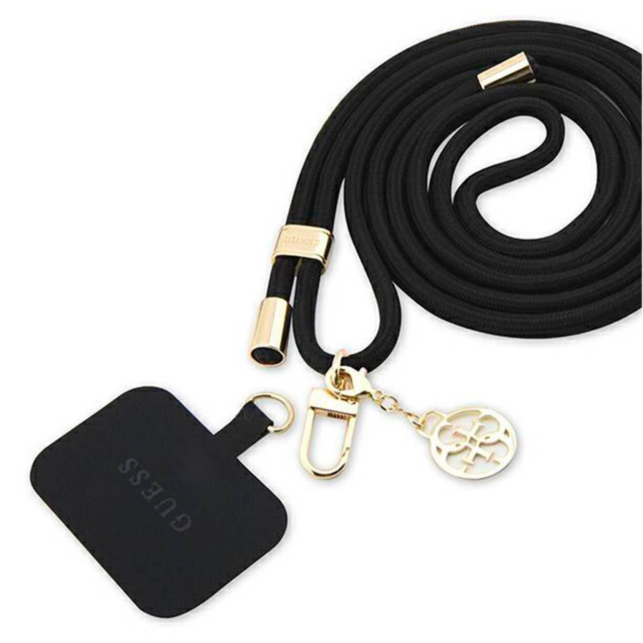 Guess Handyband zum Umhängen – Universal-Handyband mit Guess 4G-Logo für Smartphones, CBDY Serie, Kordelgürtel