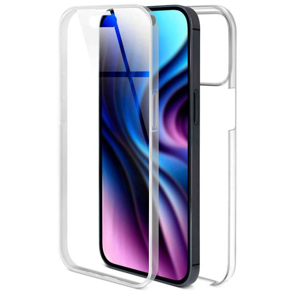 ONEFLOW Touch Case iPhone 15 Pro Komplett Hülle 360 Grad