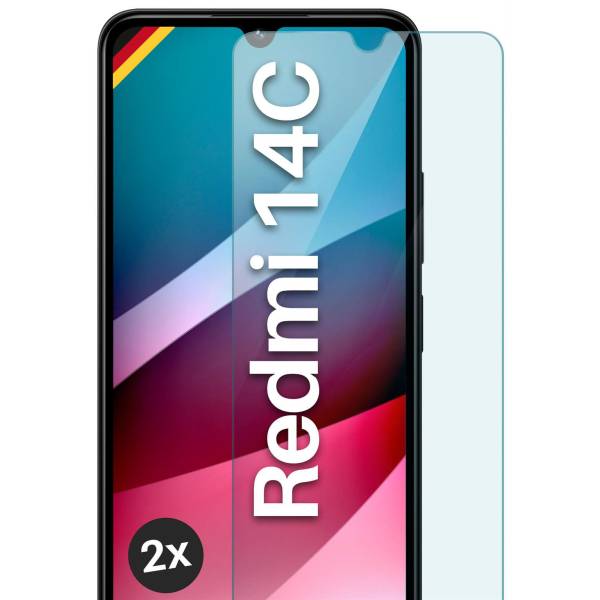 moex ShockProtect Redmi 14C Panzerglas Klar