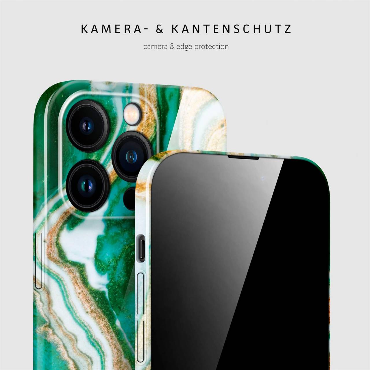 ONEFLOW Bliss Cover iPhone 15 Pro Marmor Muster