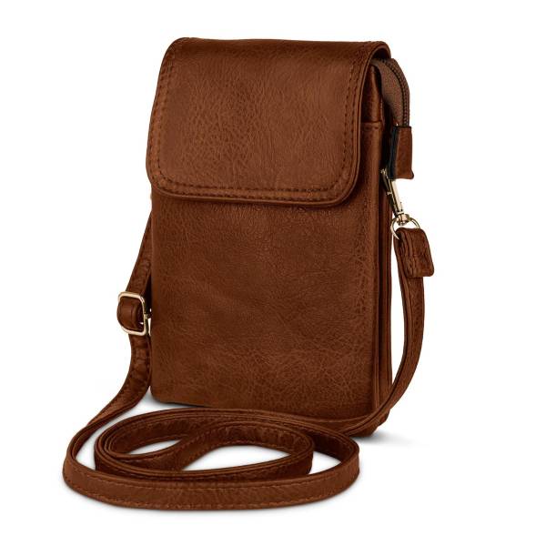 moex Handytasche zum Umhängen für Damen aus Leder – Classic Sling