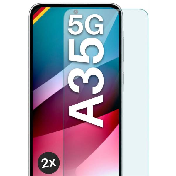 moex ShockProtect Samsung Galaxy A35 5G Panzerglas Klar