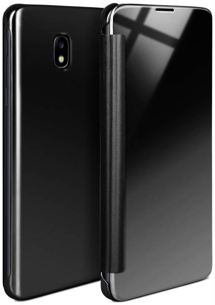 moex Void Case für Samsung Galaxy J3 (2017) – Klappbare 360 Grad Schutzhülle, Hochglanz Klavierlack Optik