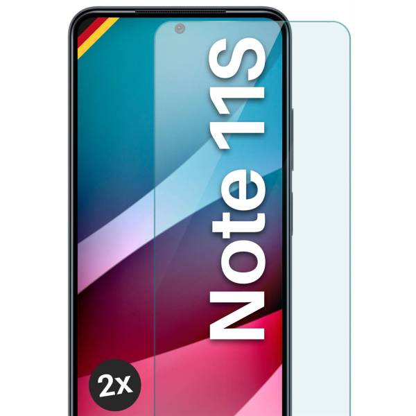 moex ShockProtect Redmi Note 11S Panzerglas Klar