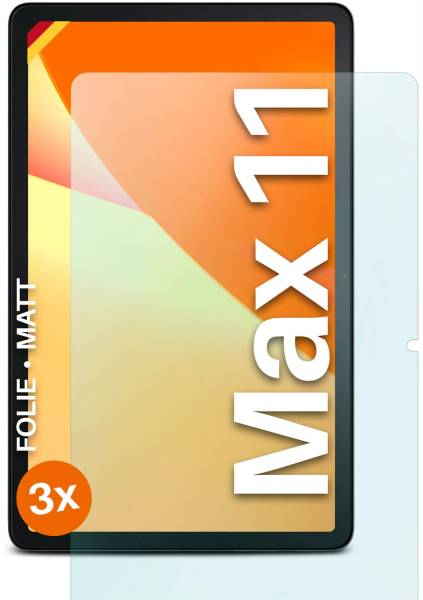 moex FlexProtect Matt für Amazon Fire Max 11 – Anti Reflex Schutzfolie für besten Displayschutz, Matt