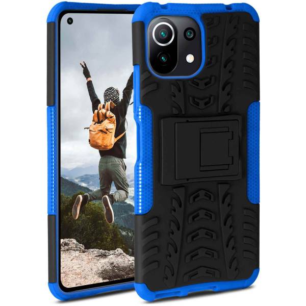 ONEFLOW Tank Case für Xiaomi Mi 11 Lite 5G – Stoßfeste Panzer Hülle – Rugged Outdoor Handyhülle