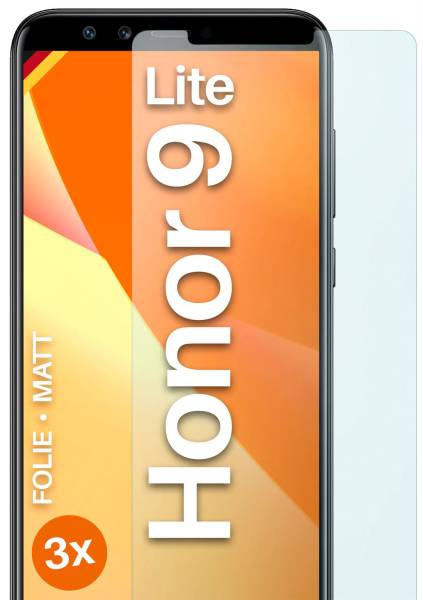 moex FlexProtect Matt für Huawei Honor 9 Lite – Anti Reflex Schutzfolie für besten Displayschutz, Matt