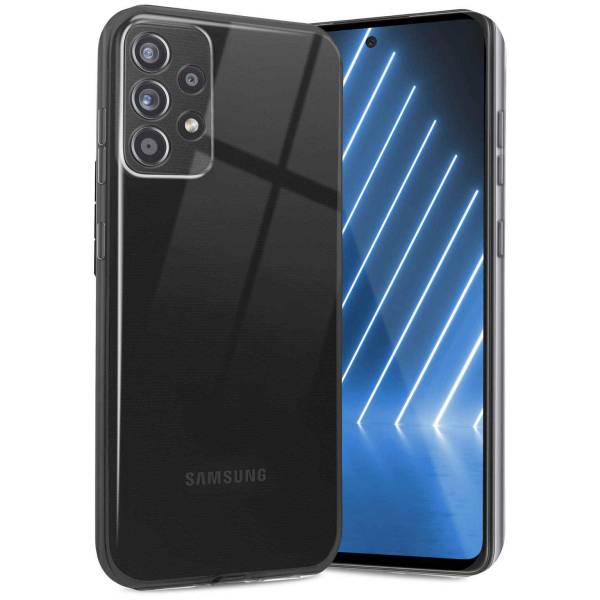 ONEFLOW Clear Case für Samsung Galaxy A52 – Transparente Hülle aus Soft Silikon, Extrem schlank