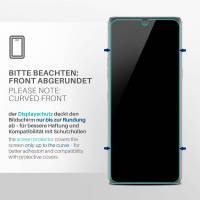 moex FlexProtect Klar für LG Velvet – Schutzfolie für unsichtbaren Displayschutz, Ultra klar
